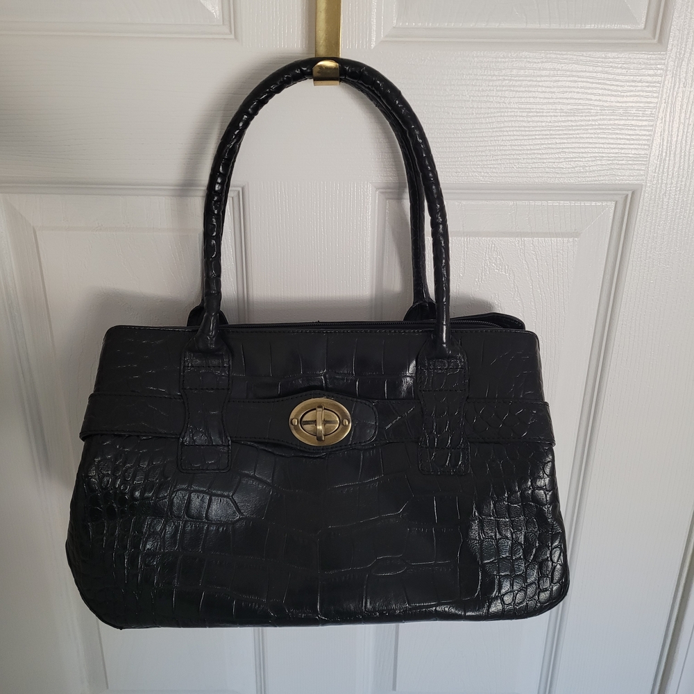 Michael Rome Designs  Crocodile-Embossed Purse